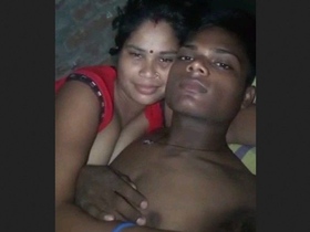 Village Bhabhi and her young Devar have fun in the bedroom