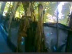 Lady Malla's solo bathing session captured on camera