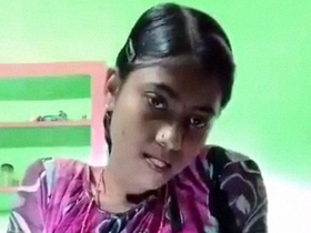 Sexy Indian maid uses sex toys for solo play