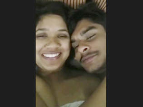 Horny couple caught on camera in hotel room