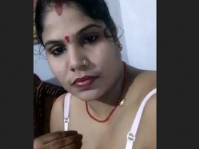 Beautiful bhabhi from village gets naughty