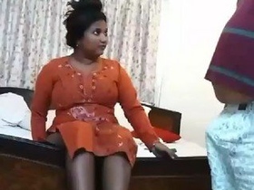 Desi wife gets frisky with her husband's boss