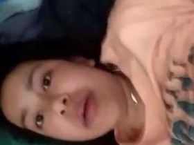 Big-boobed Manipuri girl enjoys sex with black lover