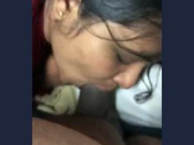 Aunty gets a wakeup call with a hard cock in her mouth