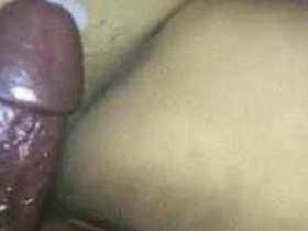 Watch as a horny guy gets his cock pounded and cums hard