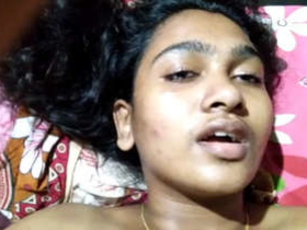 Desi college girl Sasha experiences pain during sex