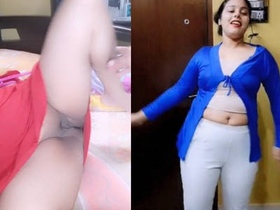 Enjoy a live performance of the gorgeous Saara Khan's pussy