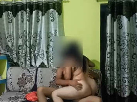 A fun couple's motel room video: A young amateur's POV