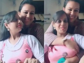 Desi TikTok star shares lesbian fun with her followers