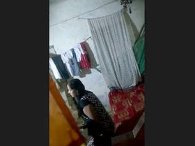 Neighbor spies on father and daughter-in-law having secret sex