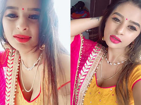 Ankita's big boobs on display in a steamy video