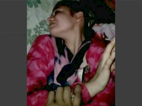Indian girlfriend strips down and indulges in a sensual lesbian experience