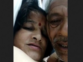 Mature Desi man in action