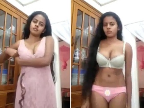 Get a glimpse of a cute girl's naked body in this video