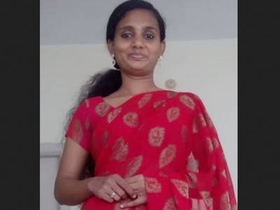Indian wife with big tits gets naughty on camera