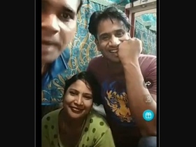 Ranju and Rumi's Tight Threesome: A Sensual Pvt Video