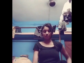 Sweety from Azamgarh College strips and gets fucked hard
