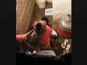 Neighbor spies on caught fucking couple