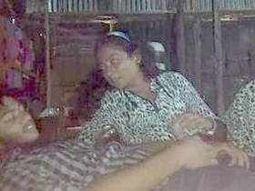 Desi couple's steamy video of village spying and fucking