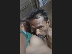 Country wife gets licked and fucked by a stranger in the village