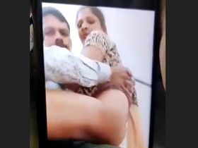 Student gets taught by his sexy teacher in this steamy video