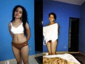 Shy Mallu girlfriend enjoys some steamy fun with her partner