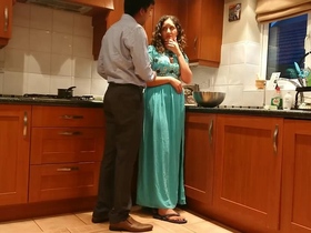 Desi bhabhi gives her son's sex tutoring a sensual twist in Hindi video