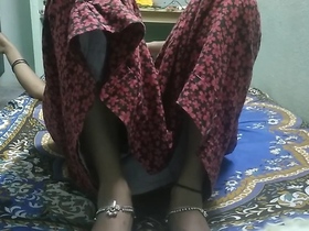 Watch as a Desi sheikh and his wife indulge in a steamy lesbian video