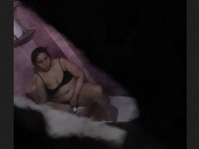 Sneaky neighbor spies on Bhabhi in the shower