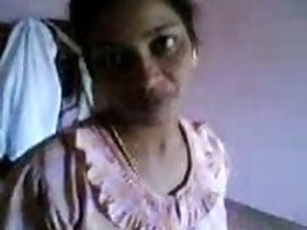 Sonia, the young maid, flaunts her body on all sides