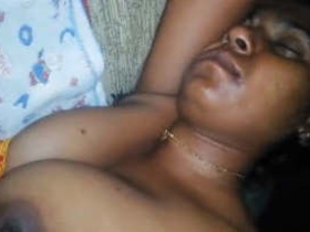 Husband secretly films his wife's nude body while she sleeps
