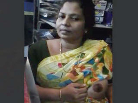 Indian bhabhi flaunts her boobs and pussy in public