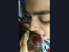 Indian college girl gives a blowjob and gets pounded on the stairs in a steamy update