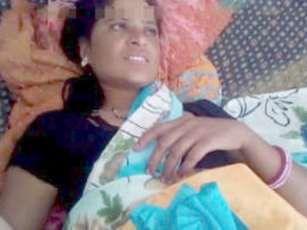 Indian bhabhi's pussy gets oiled up and fucked hard by a young boy
