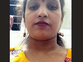 Indian wife flaunts her breasts and vagina in front of the camera