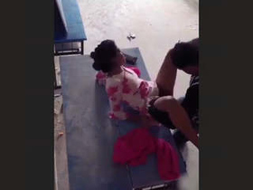 Couple gets caught having sex in a classroom
