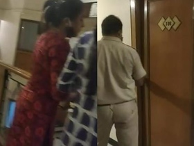 CRPF DC in hotel room caught on camera