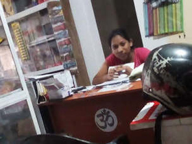 Young girl gets naughty on videocall