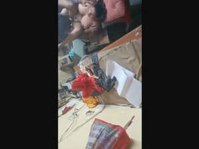 Desi bhabhi gets pounded hard in the office