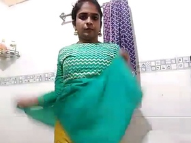 Disappointed wife indulges in brinjal in the bathroom