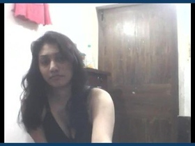 Watch a young Bengali woman pleasure herself in a homemade video