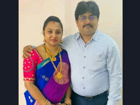 Tamil wife's bath time: An intimate moment with her partner