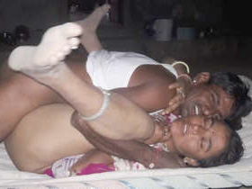 Cute desi wife gets anal from father in law in village
