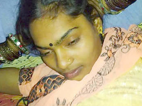 Indian bhabhi's first time in the field with her husband