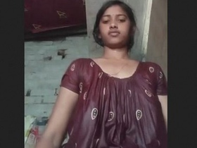 Nepali college girl Randi teases with her big boobs in hot video