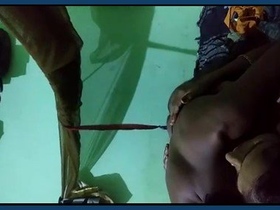 Bhabhi's passionate encounter with a wild man in the village